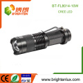 Factory Supply 1 * 18650 Bateria Tactical Alumínio Multi feixe funcional ajustável Zoom Power Style Rechargeable Cree levou tocha